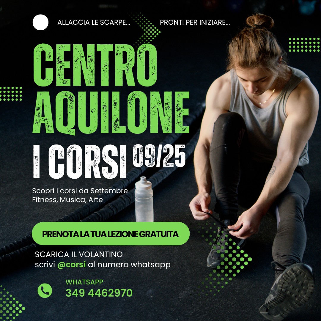 Centro Aquilone - Corsi Settembre 2025